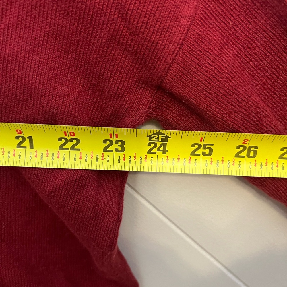 Lucky brand, Cotton cashmere blend V-neck sweater size M‎ - Picture 7 of 8